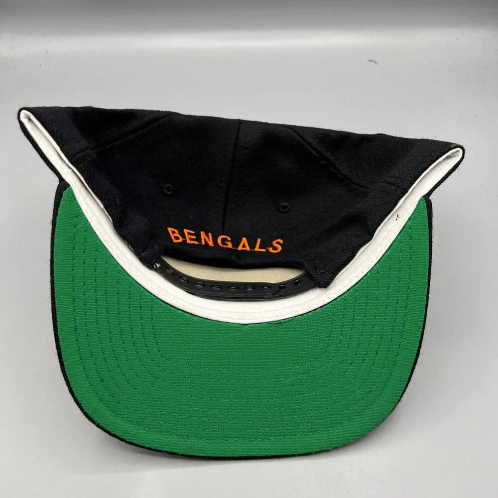 Vintage Cincinnati Bengals Hat Men New Era Pro Model Snap Back‎ Cap Wool Blend